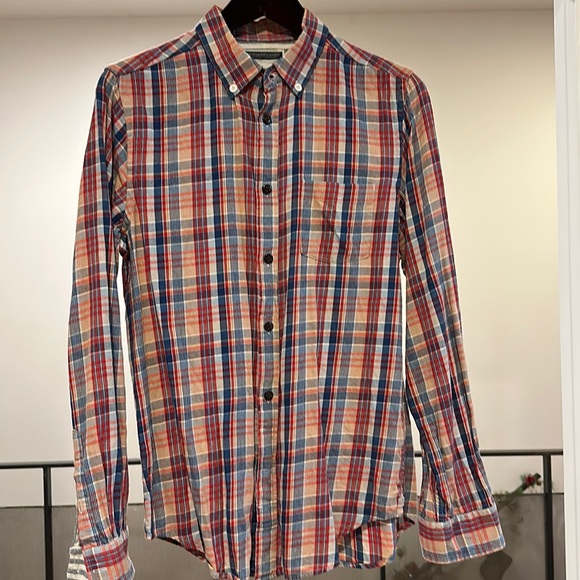 The Virgin Poets Society Other - Plaid button down